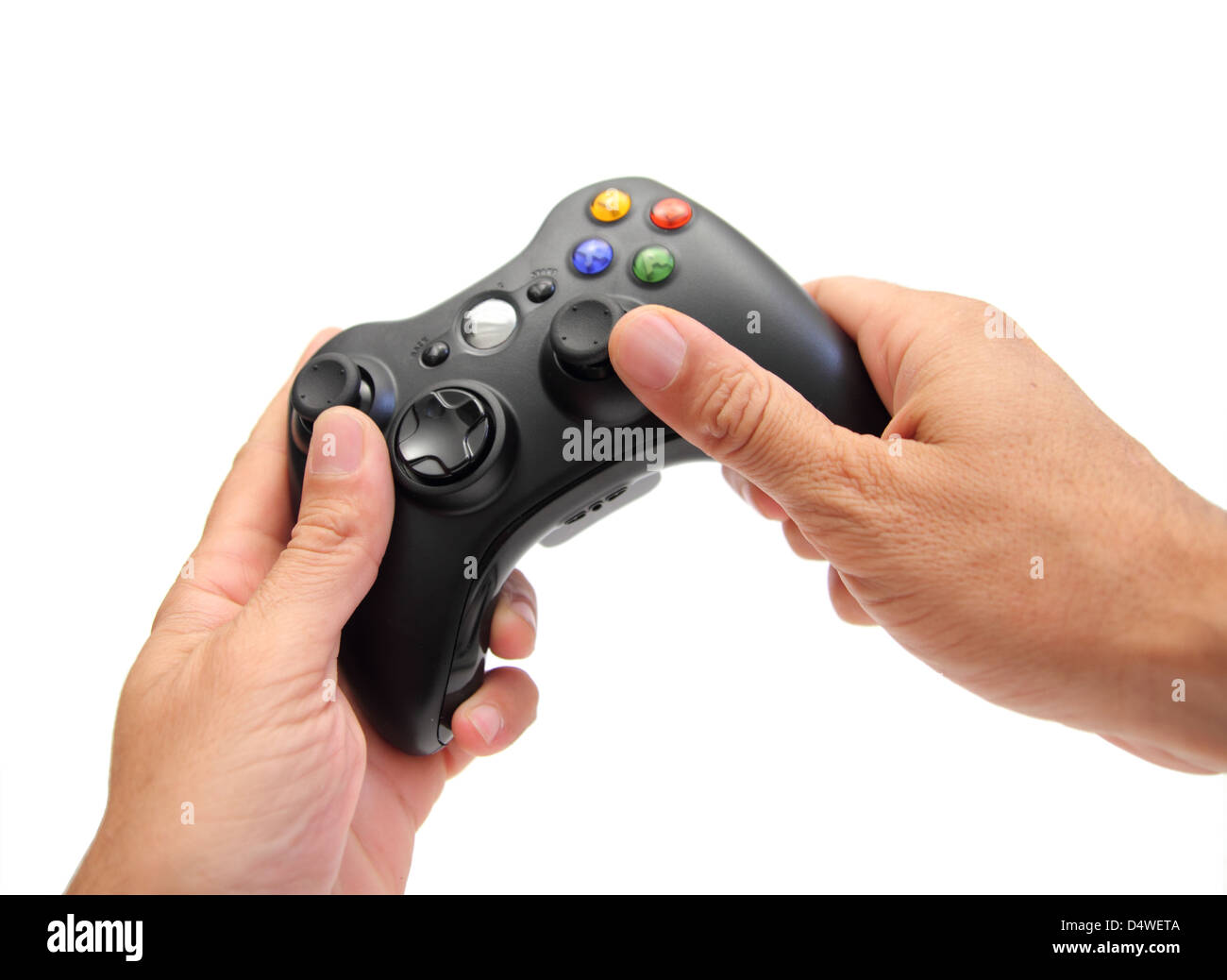playing video games Stock Photo Alamy