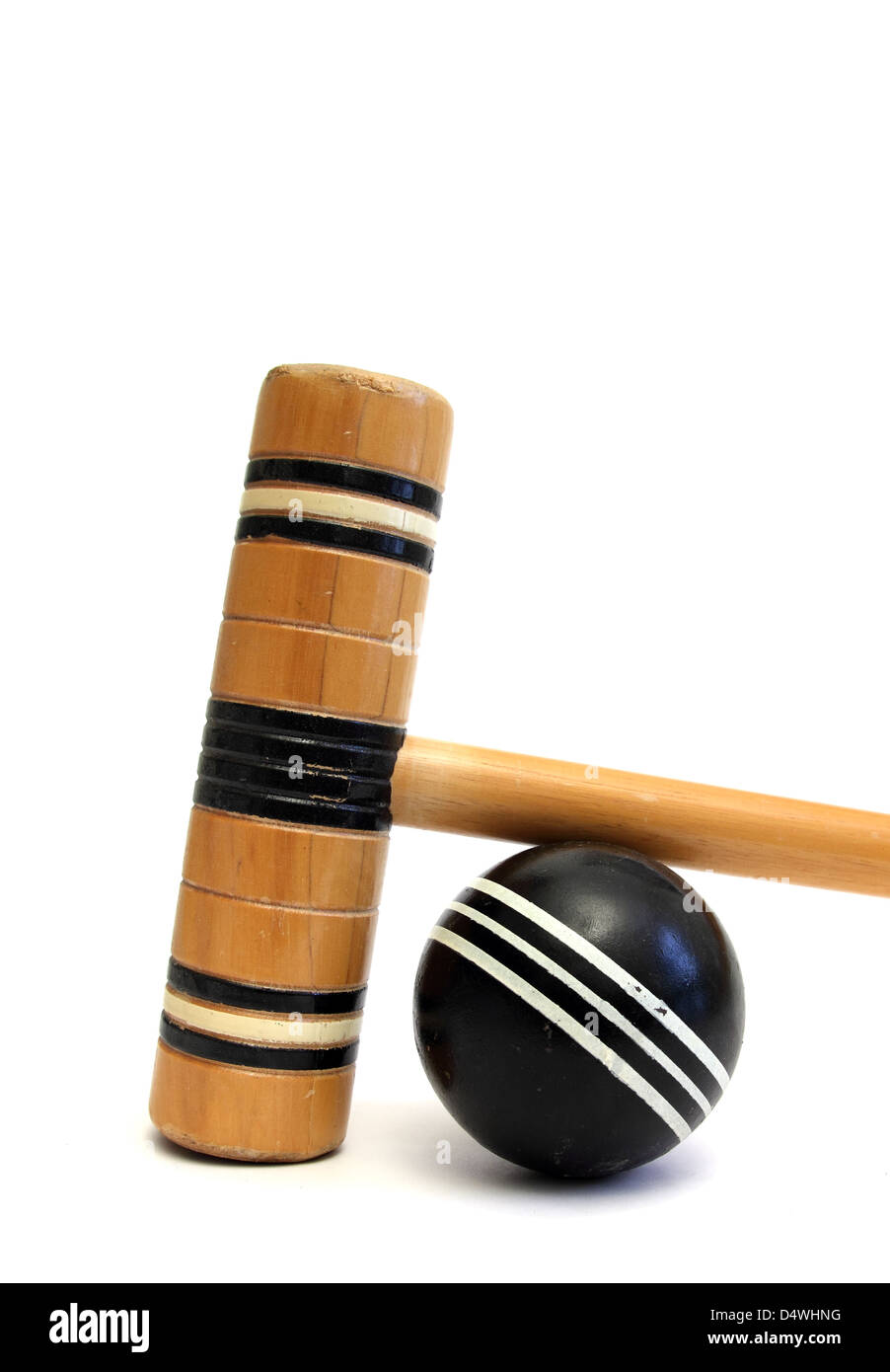 Croquet mallet Cut Out Stock Images & Pictures - Alamy