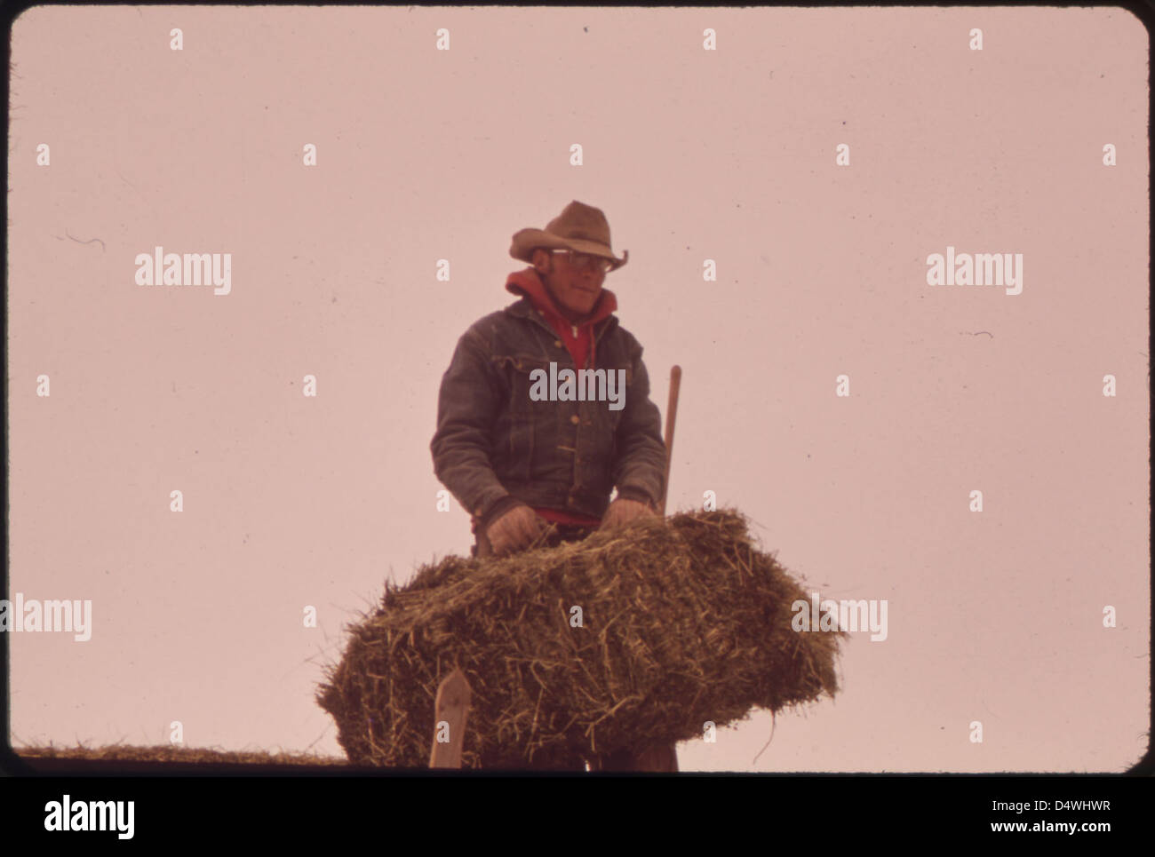 Old Time Ranchers American ranch 1970s hi-res stock photography and images - Alamy