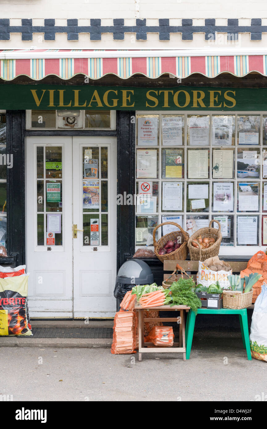 The Moulton village stores a traditional general stores and post office