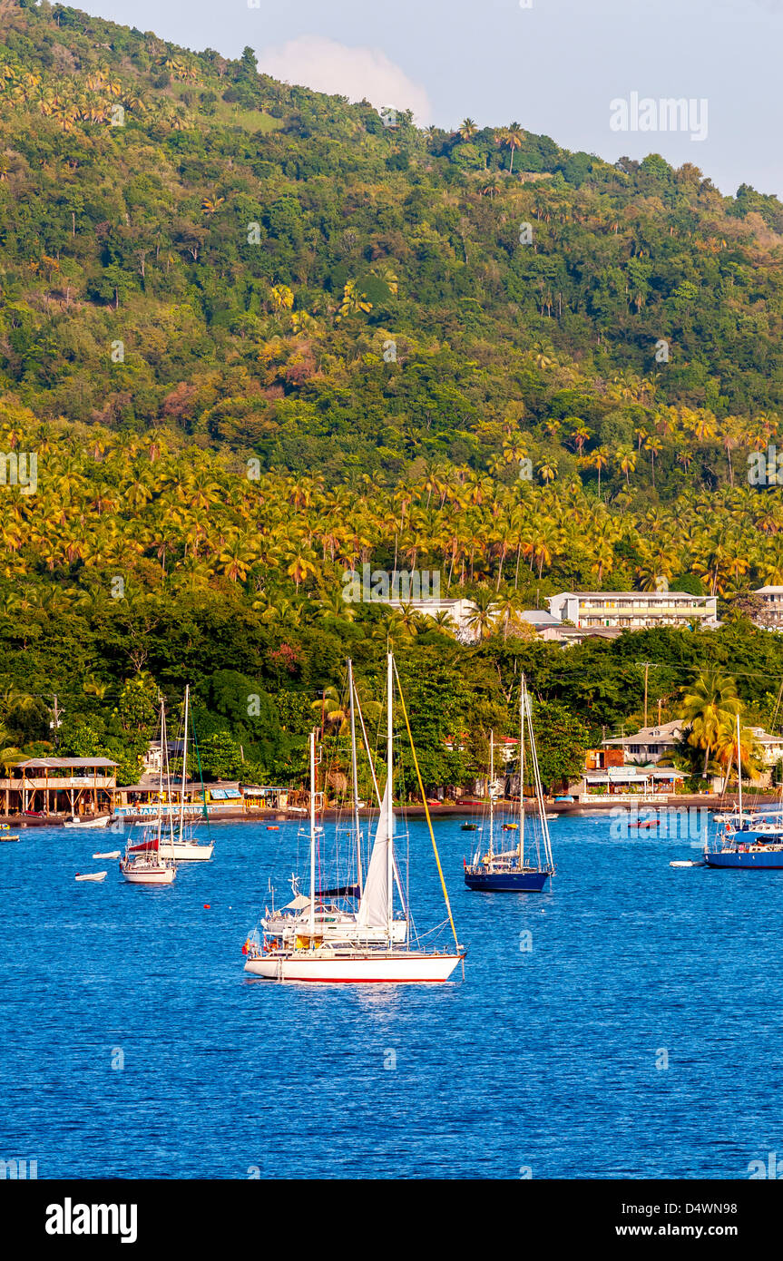 Portsmouth, Dominica; Caribbean: cabrits national park Stock Photo - Alamy