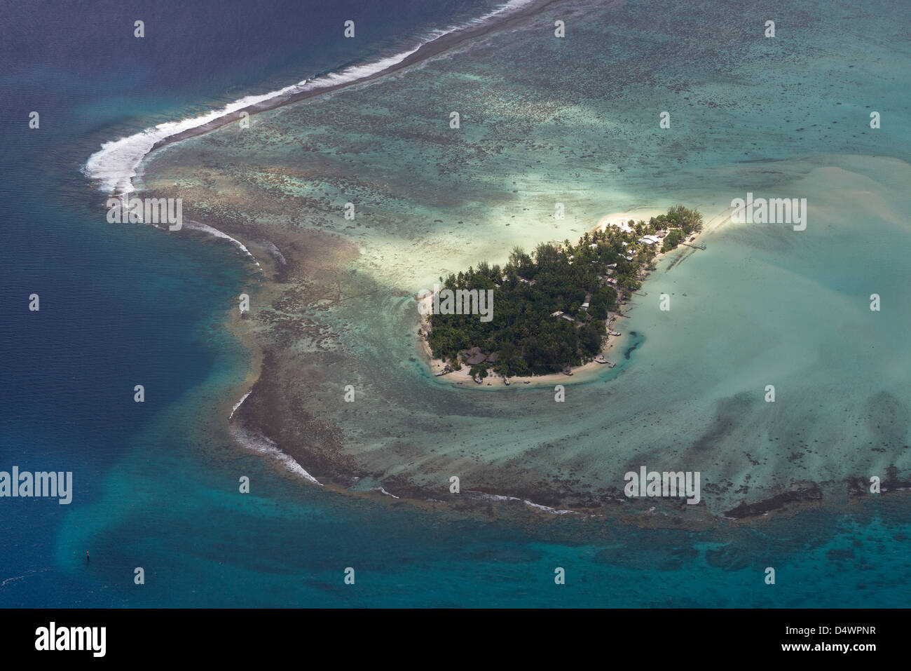 Aerial view beautiful tropical island hi-res stock photography and ...