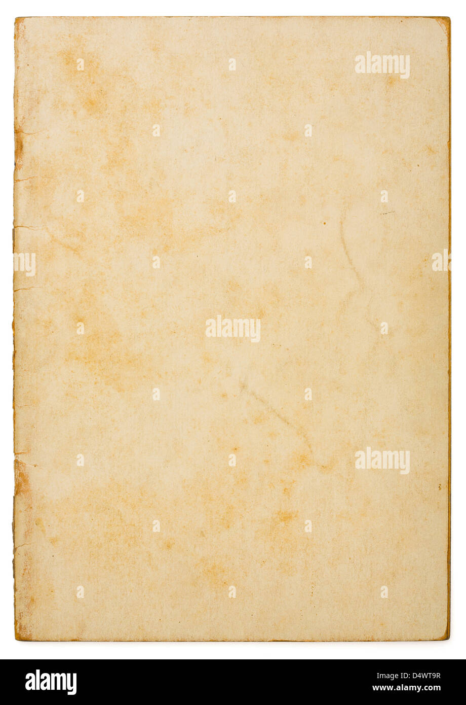 Dirty and weathered old paper texture background Stock Photo