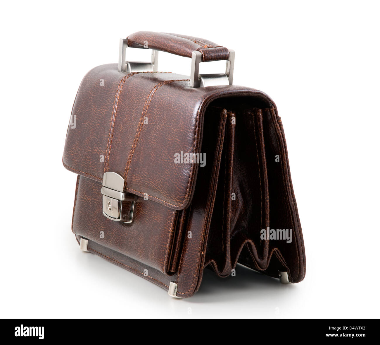 Briefcase is photographed on the white background Stock Photo - Alamy