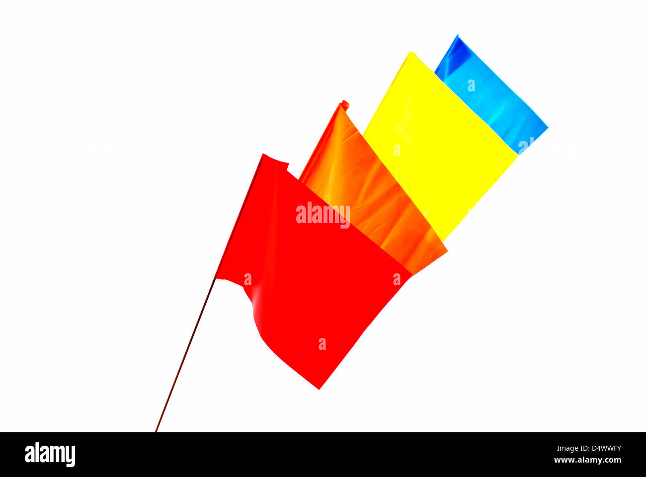 Orange Banners And Flags Stock Photos Orange Banners And Flags