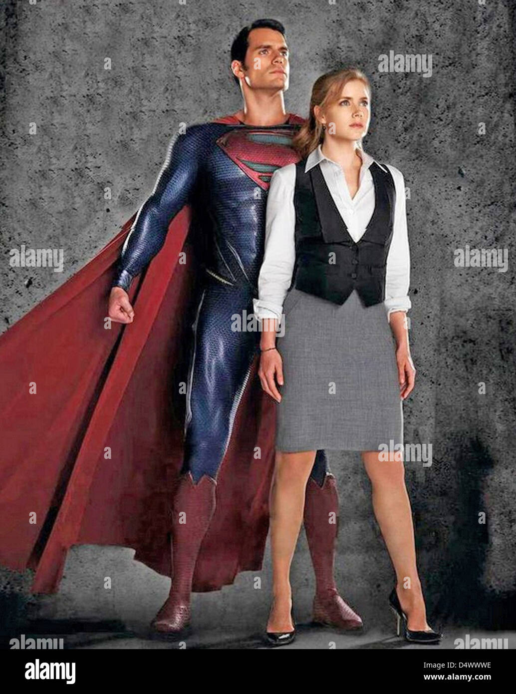 Superman Henry Cavill and Amy Adams as Lois Lane