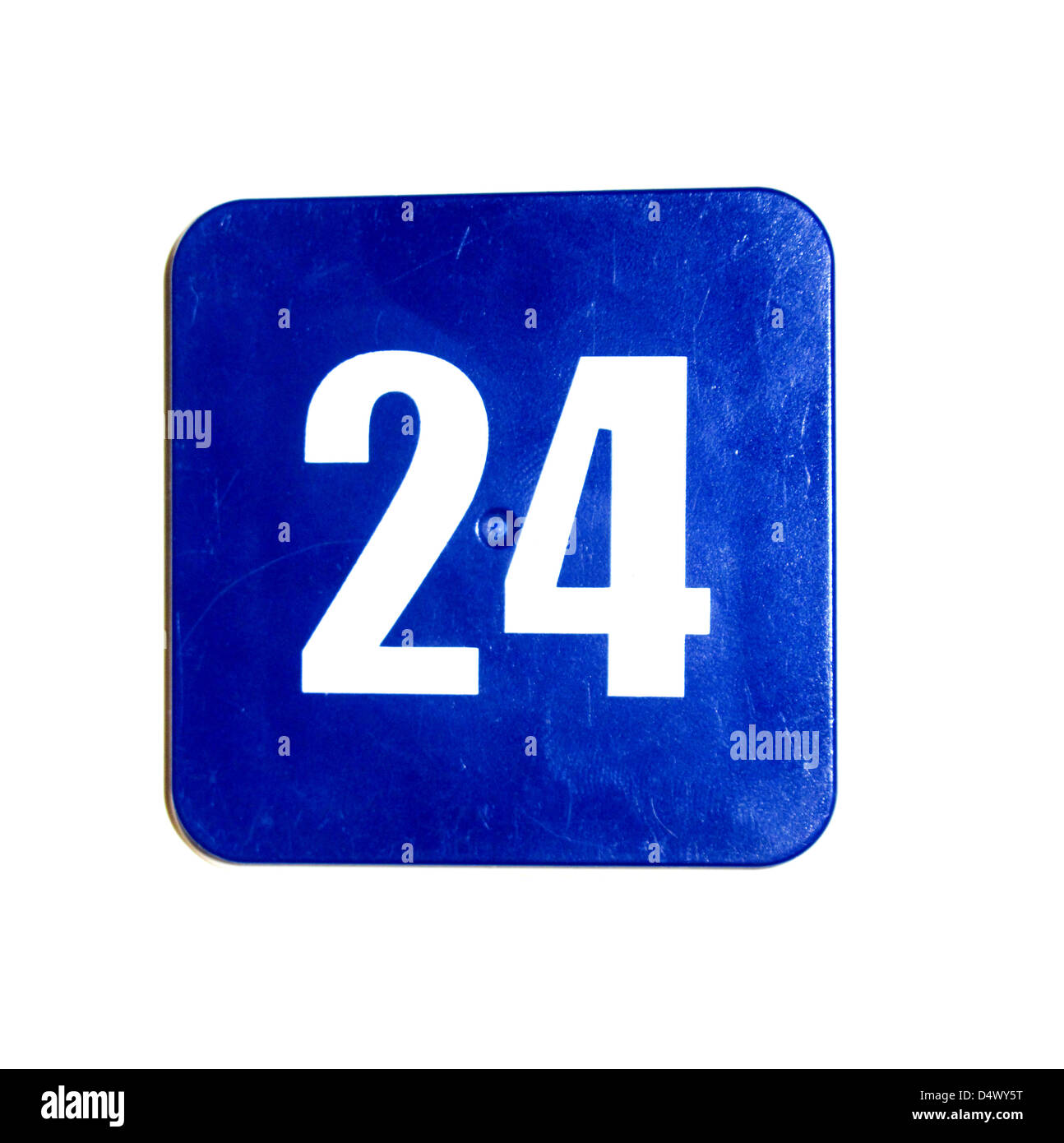 Number 24 Stock Photo