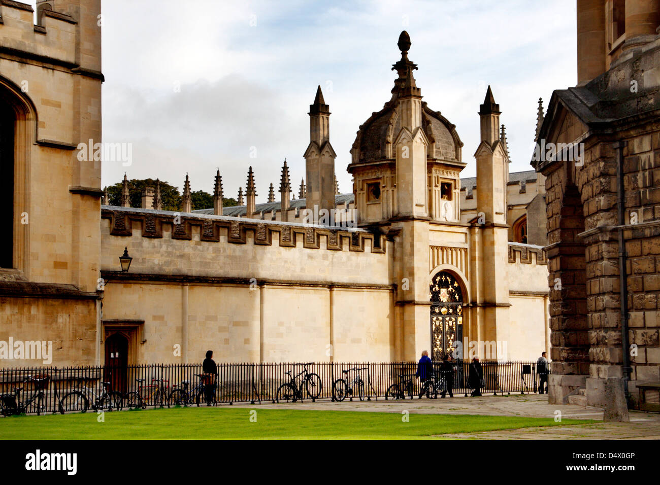 All souls college and the Radcliffe Camera in Oxford, England Stock Photo