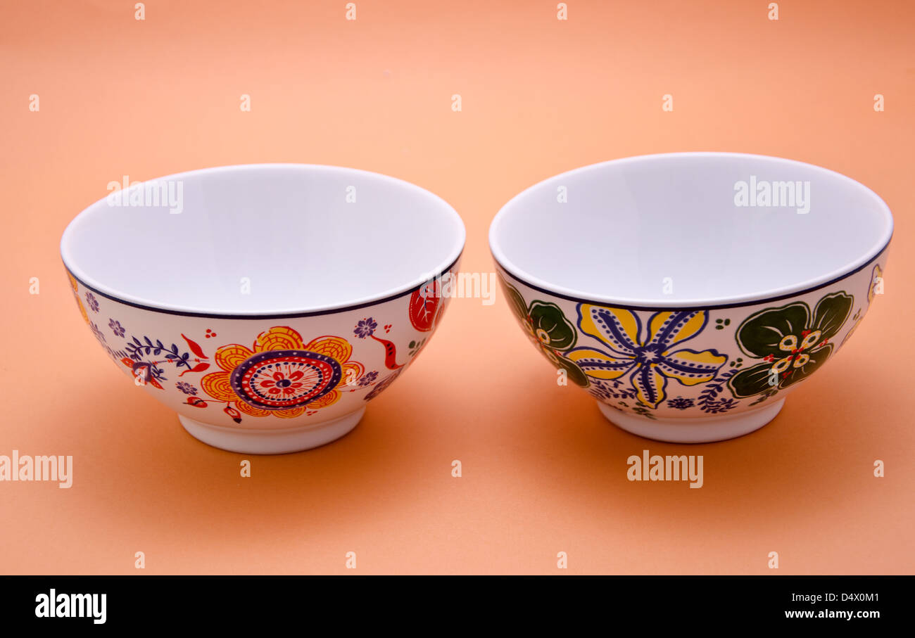 decorated ceramic pots Stock Photo Alamy