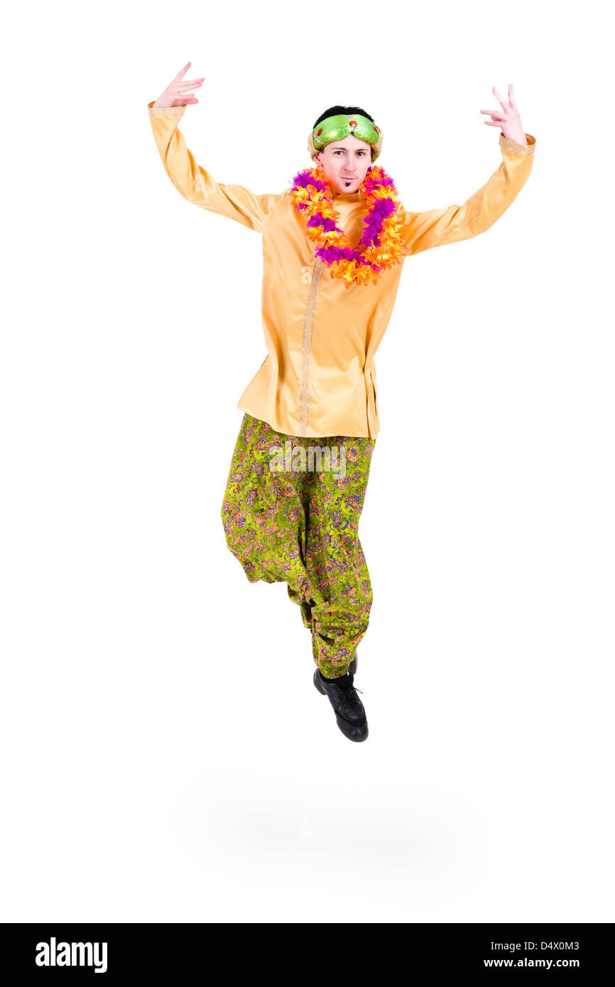 Indian man jumping hires stock photography and images Alamy