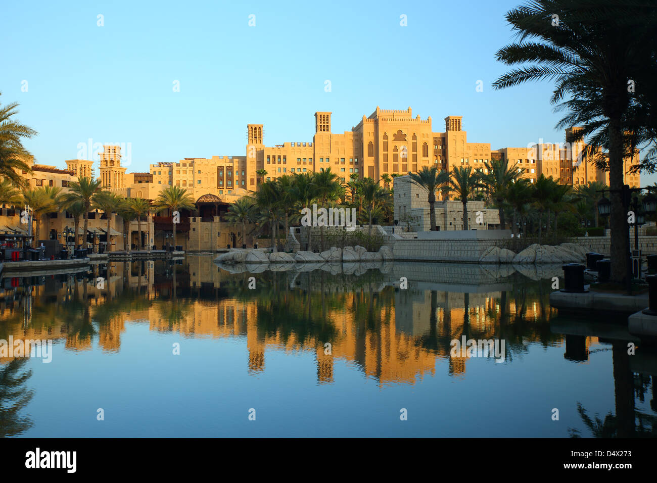 Madinat Jumeirah, Dubai, United Arab Emirates Stock Photo