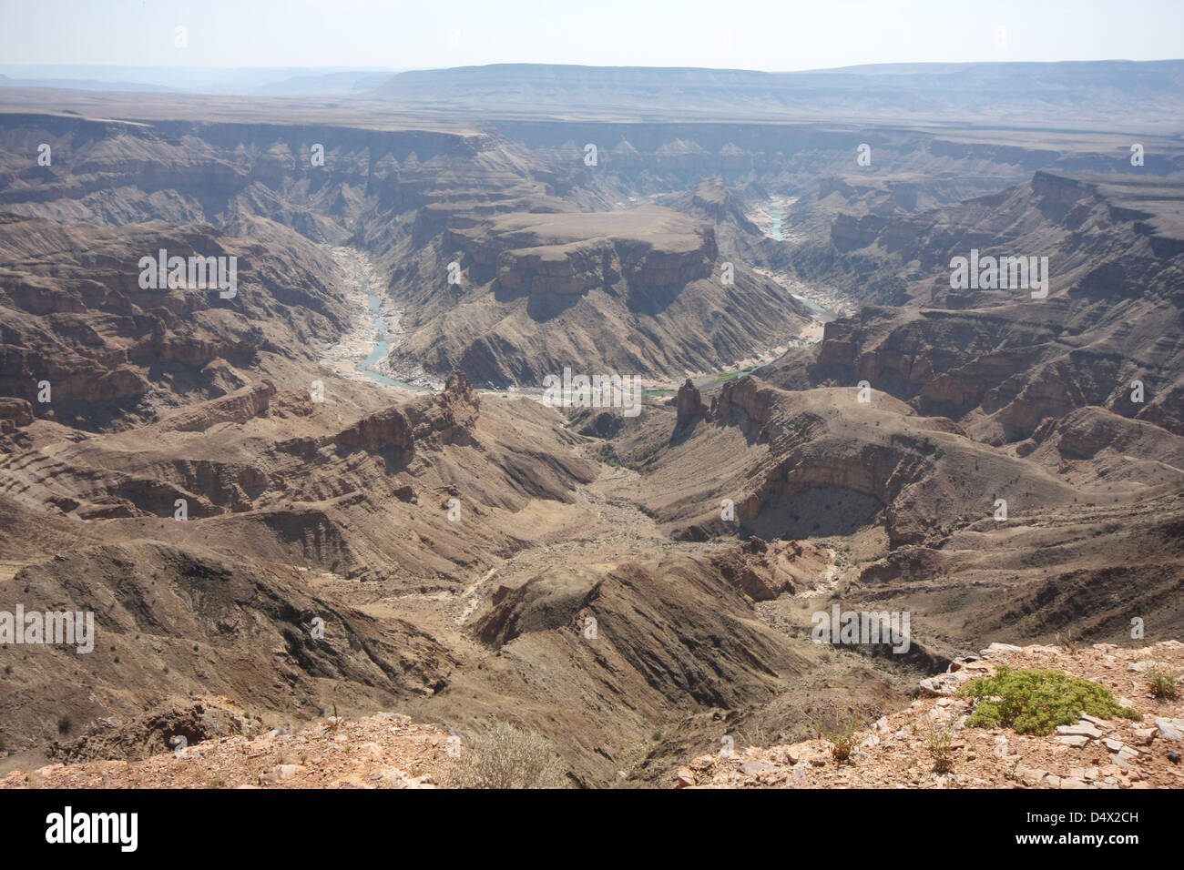 Fish River Canyon landscape, Namibia, Africa Stock Photo