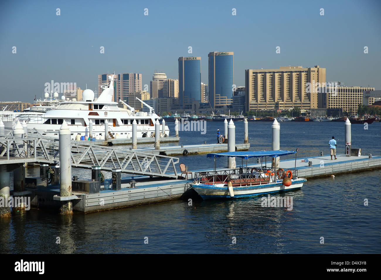 Dubai Creek, Dubai, United Arab Emirates Stock Photo