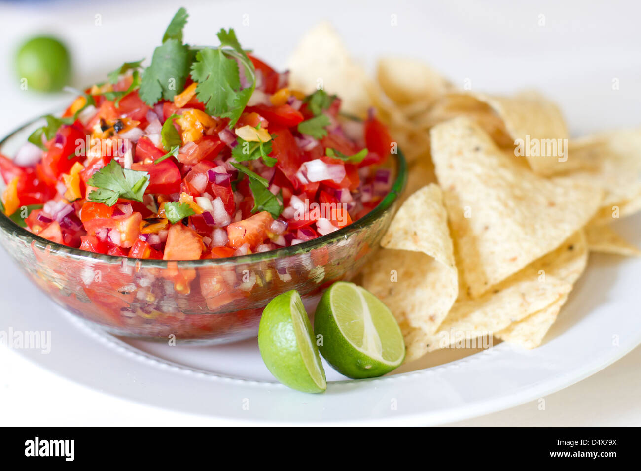 Chips and Salsa Stock Photo Alamy