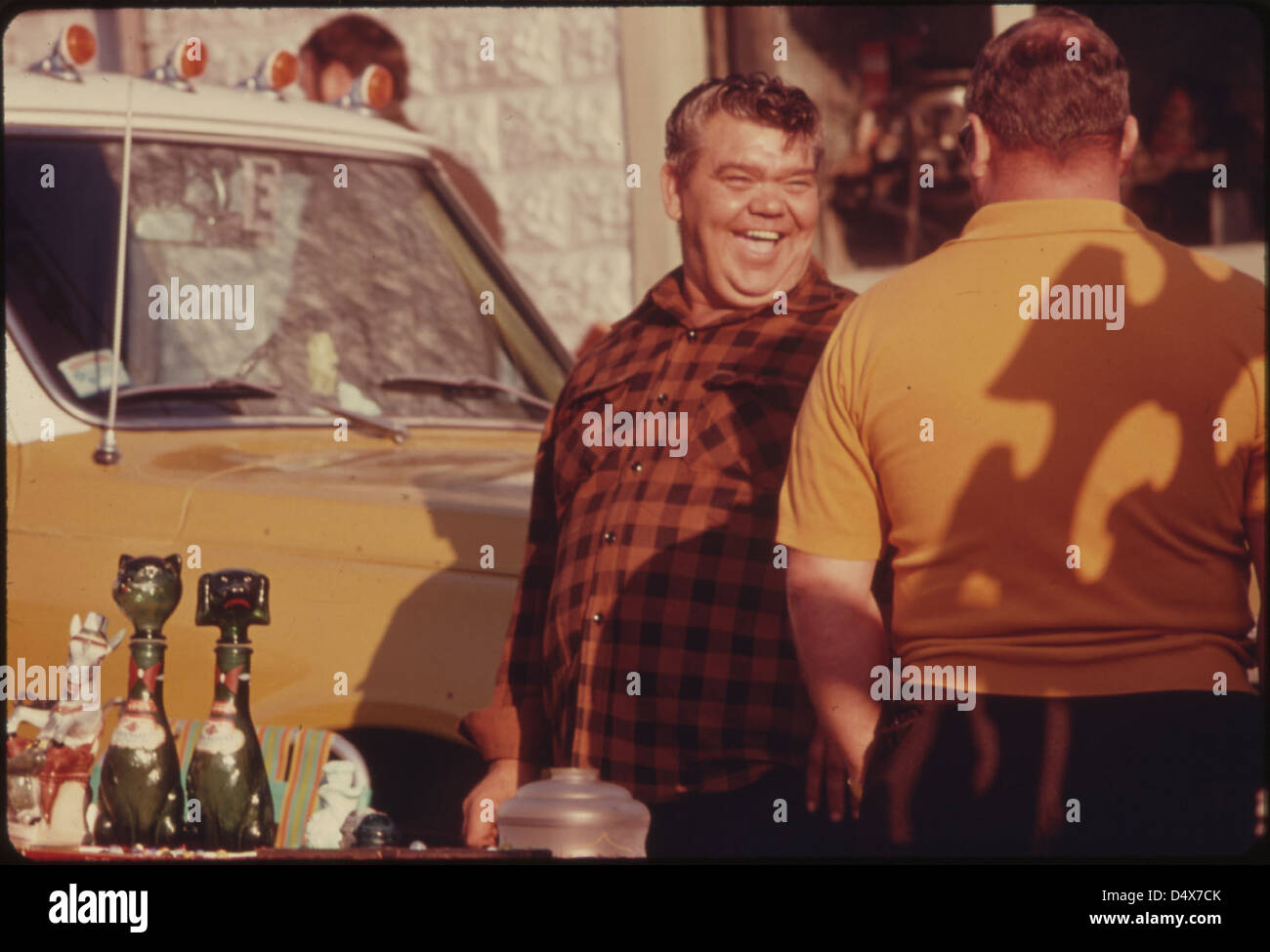 Flea Market at White Cloud, Kansas, near Troy in the Northeast Corner of the State...09/1974