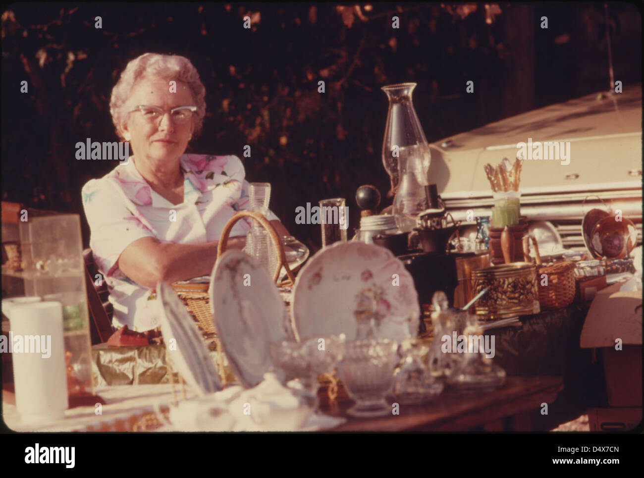 Flea Market Wares at White Cloud, Kansas, near Troy in the Northeast Corner of the State...09/
