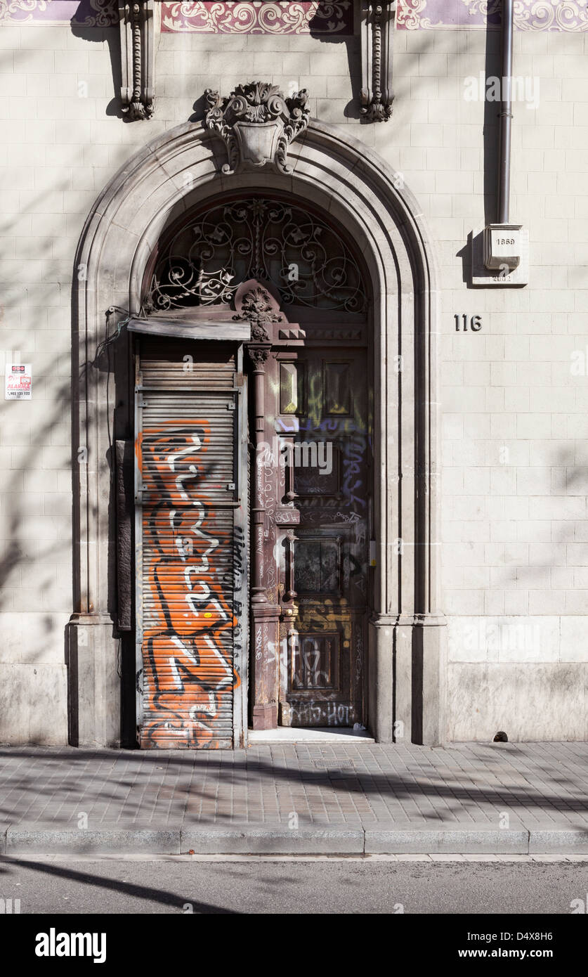 Barcelona graffiti. Barcelona, Spain Stock Photo - Alamy