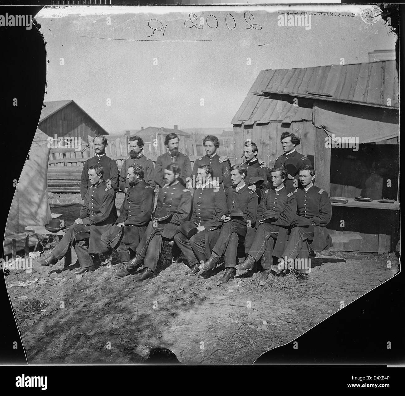 Army of the Cumberland, court martial group Stock Photo Alamy
