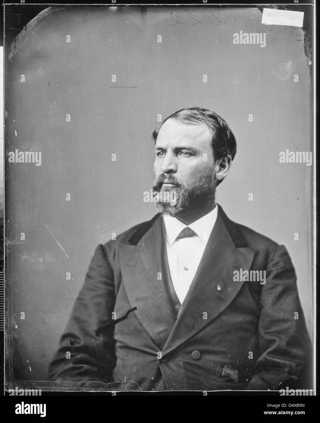 A photograph by Mathew Brady of a distinguished gentleman from the ...