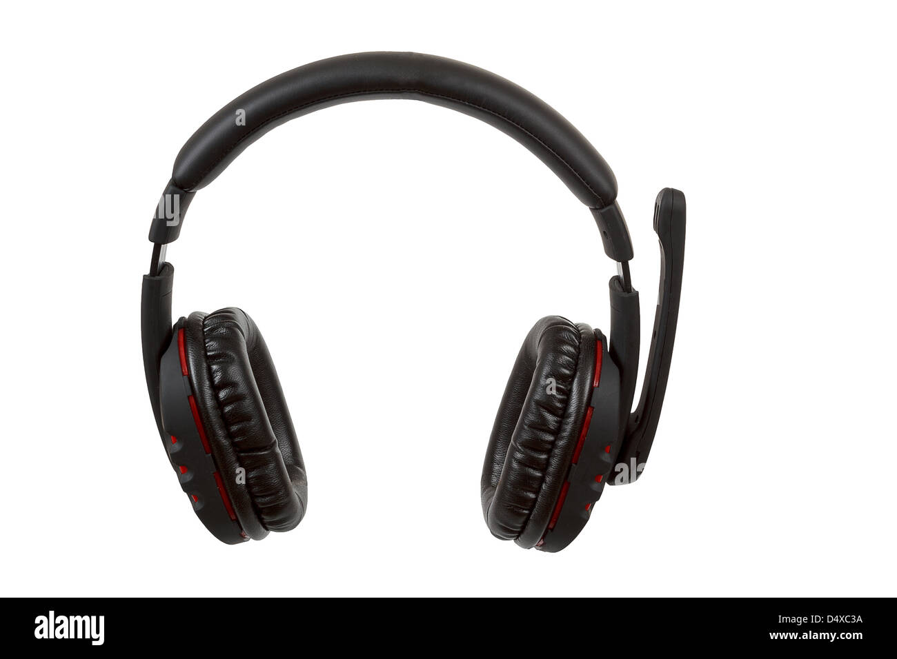 Black headphones on white hi-res stock photography and images - Alamy