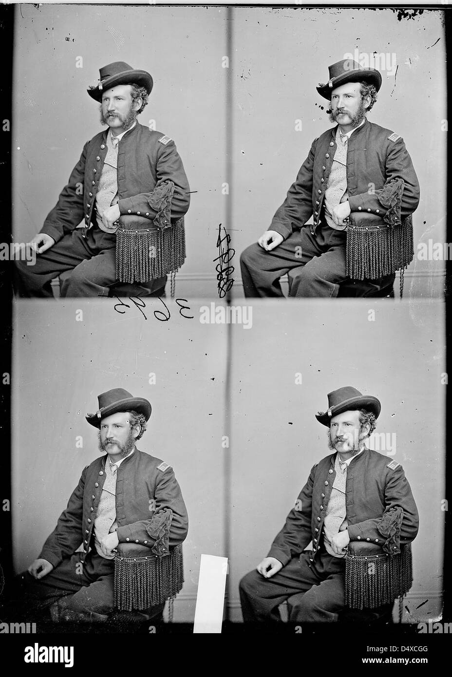 This photograph by Mathew Brady shows Captain Edward P. Doherty, the ...