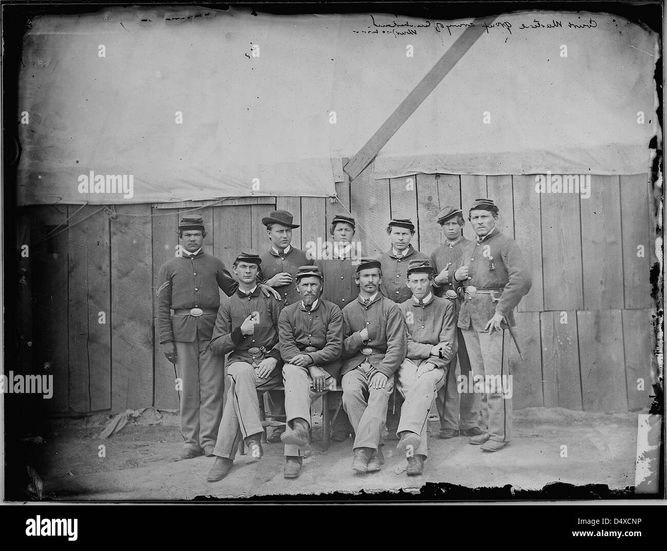 Court martial group, Army of the Cumberland Stock Photo Alamy