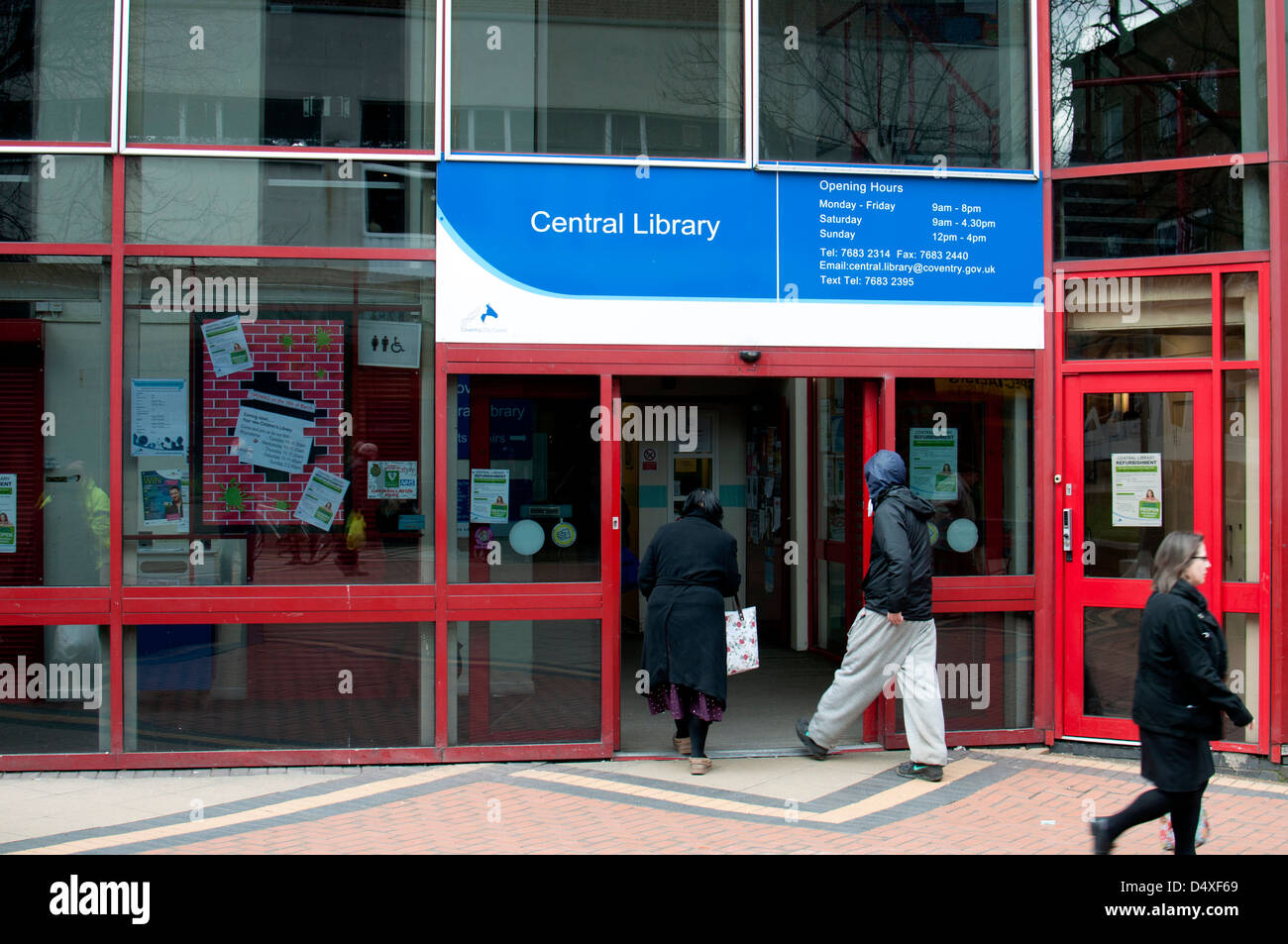 Coventry Central Library, West Midlands, England, UK Stock Photo - Alamy