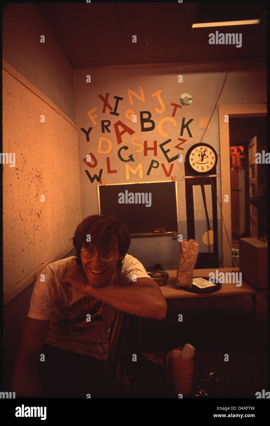 Sitting room 1970s hi-res stock photography and images - Alamy
