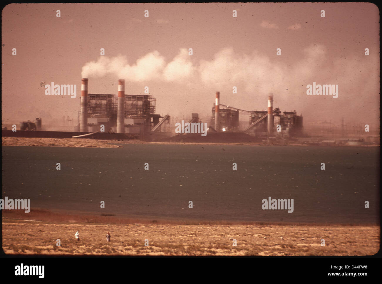 Four Corners Power Plant Stock Photo Alamy