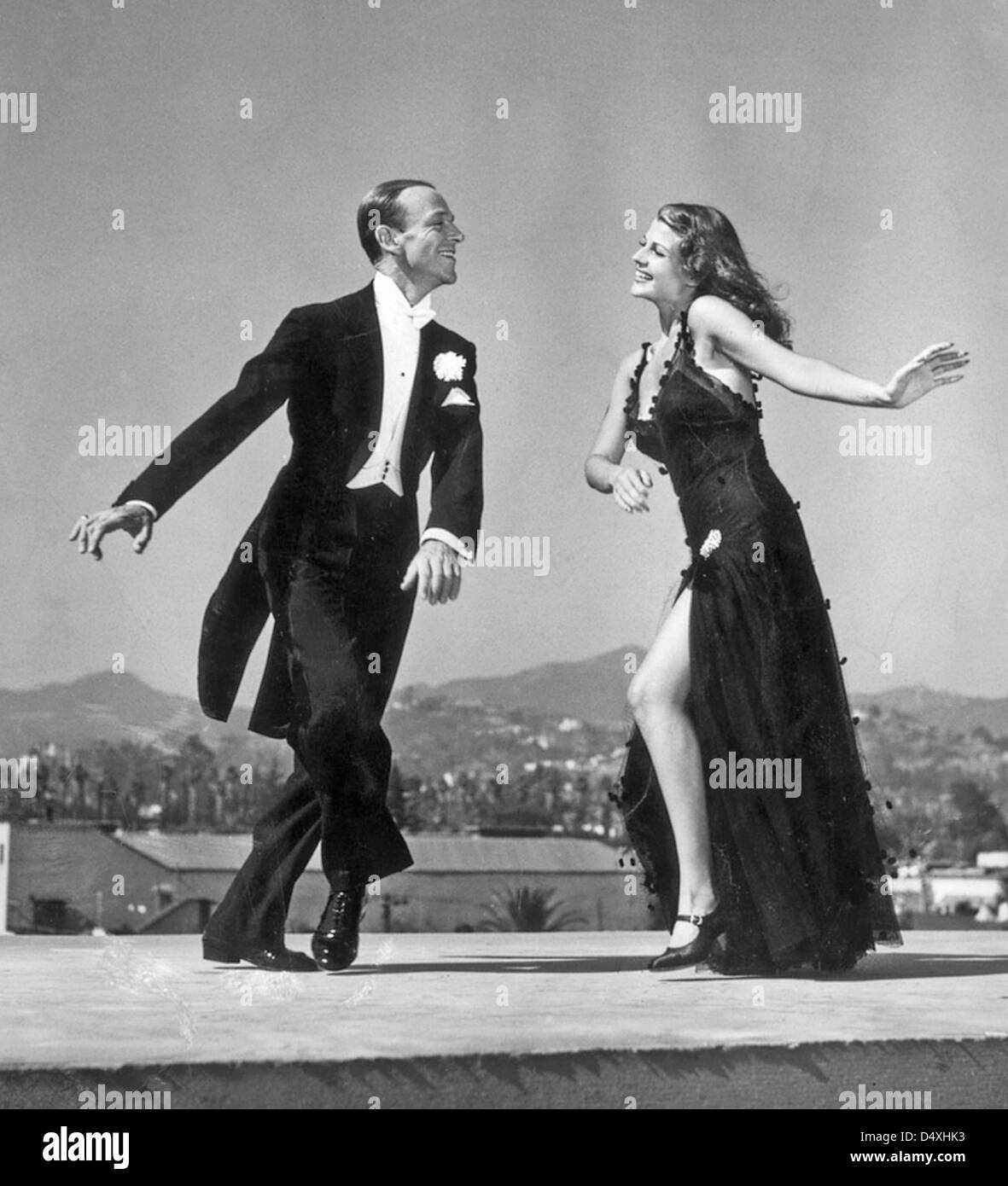 YOU'LL NEVER GET RICH 1941 Columbia film with Fred Astaire and Rita Hayworth Stock Photo