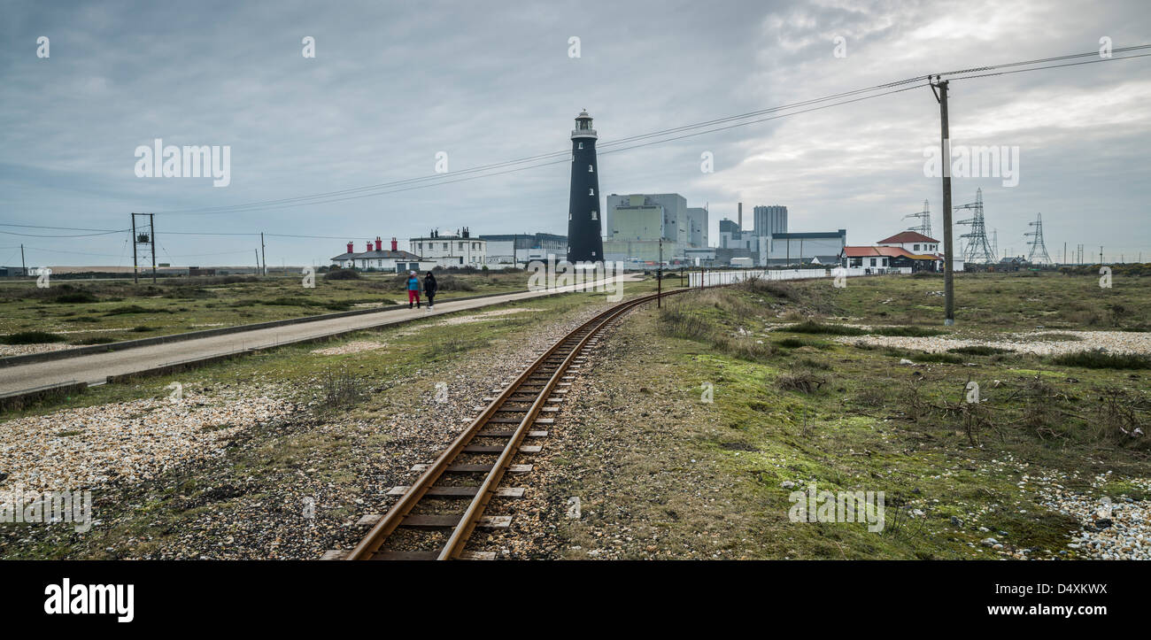 Nuclear power plant Dungeness, Kent, England, UK Stock