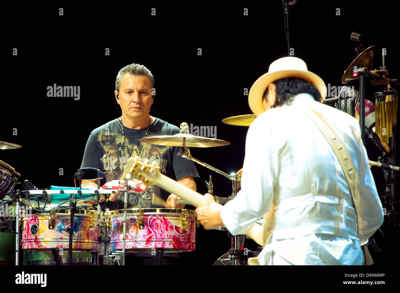 Santana percussionist hi-res stock photography and images - Alamy