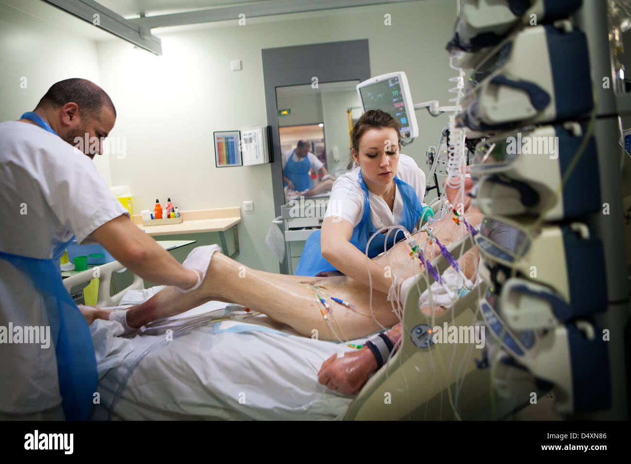 Altona children s hospital Intensive care unit Stock Photo. 