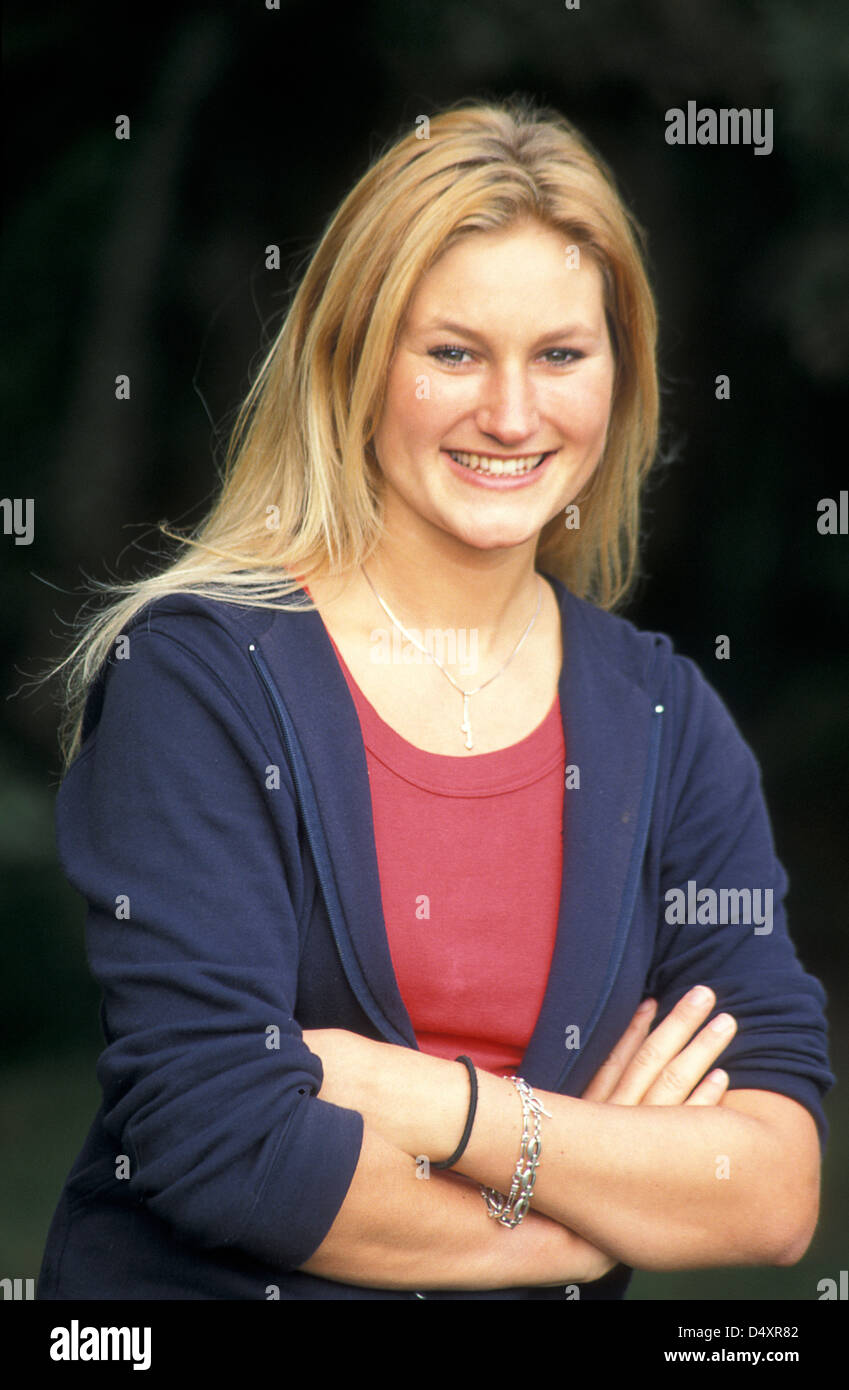young blonde woman Stock Photo - Alamy