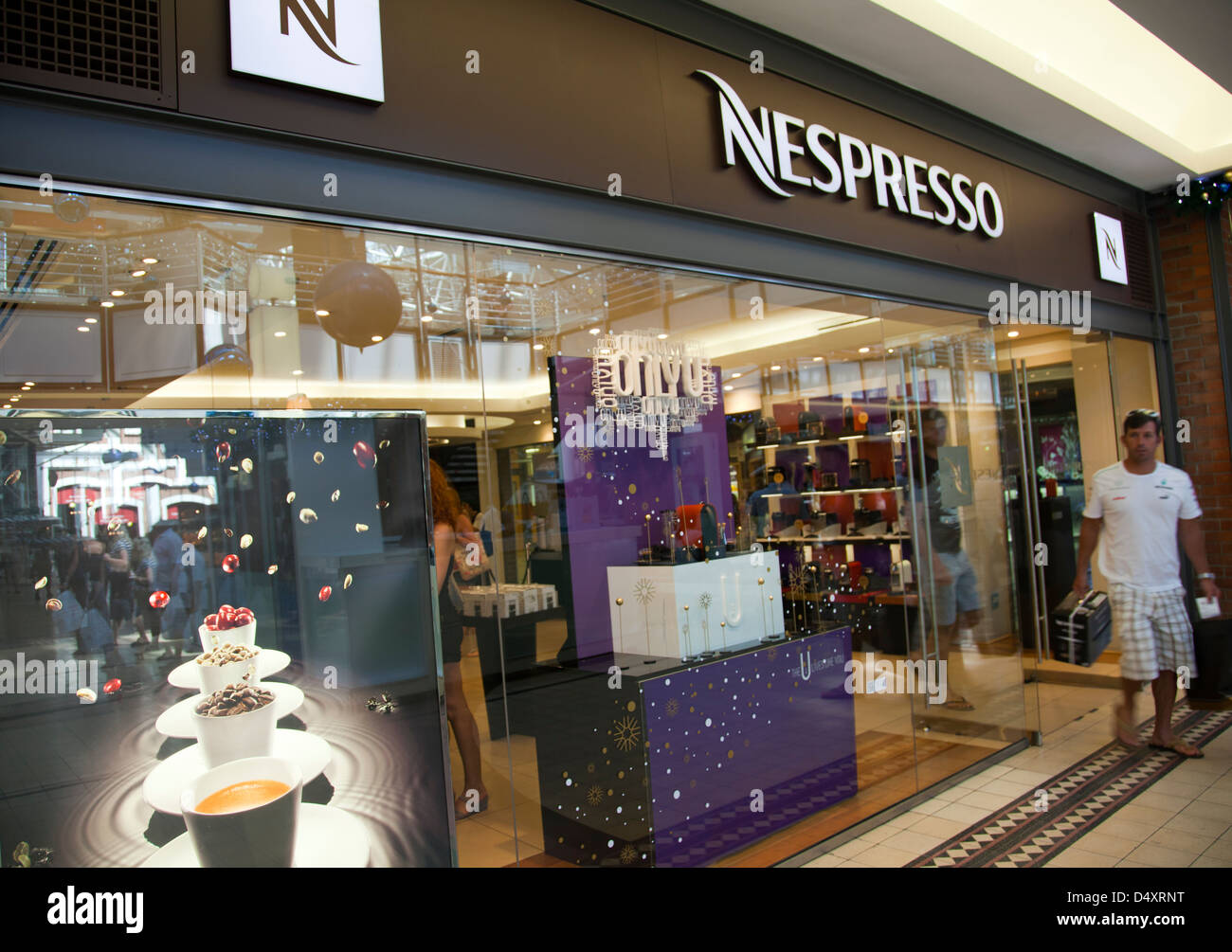 Nespresso store hi-res photography and - Alamy