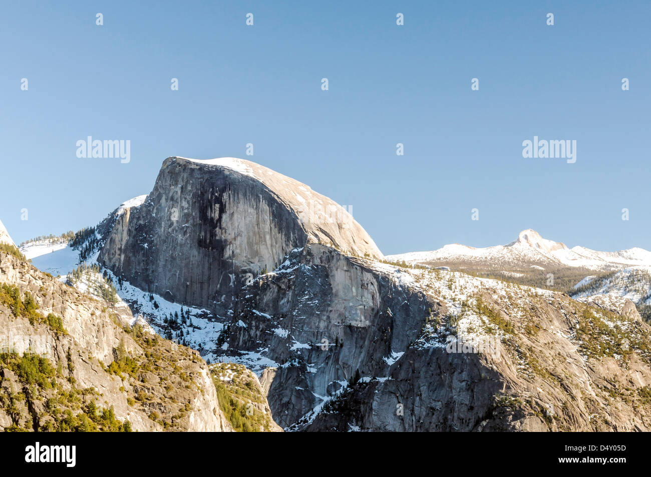 Half Dome Yosemite national Park, California USA Stock Photo