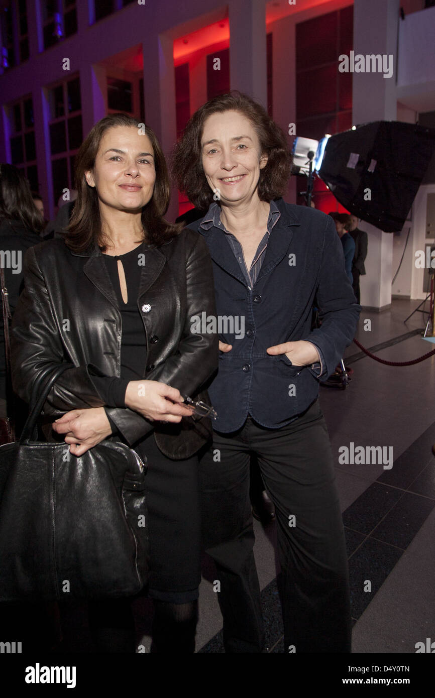 Barbara Auer, Hermine Huntgeburth German Filmfoerderung Hamburg Schleswig-Holstein 'Come together Party' Hanse Merkur Haus.. Stock Photo