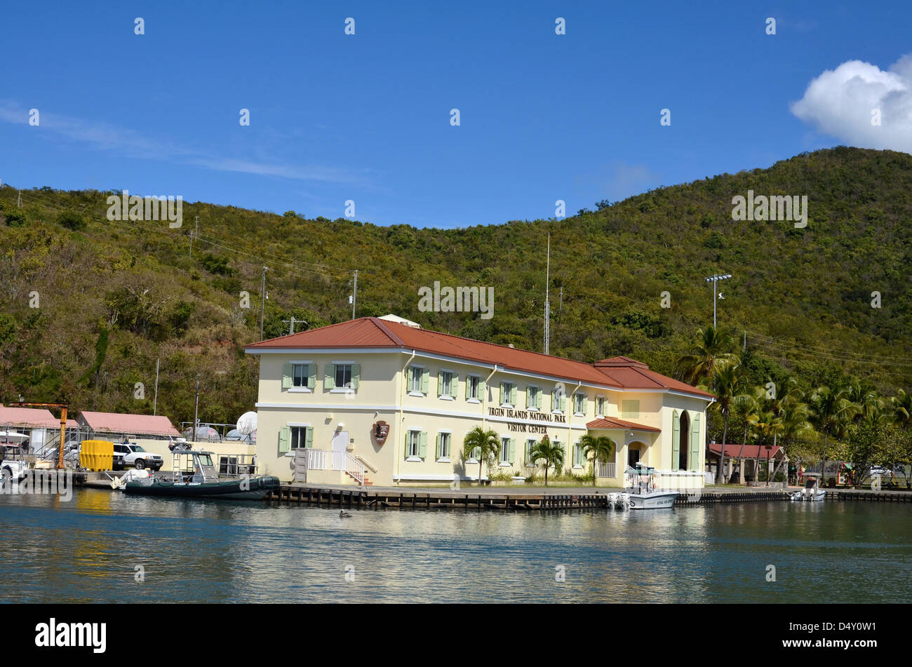 Visitor Center, Virgin Islands National Park, Cruz Bay, St. John, U.S