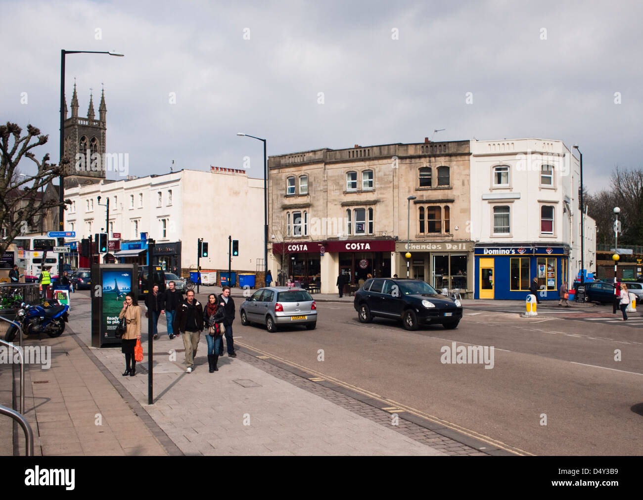 Whiteladies Road Bristol England Stock Photo Alamy