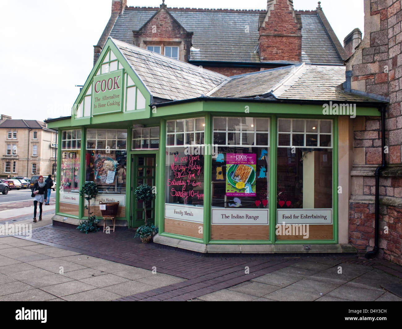 The Cook shop, Whiteladies Road Bristol England Stock Photo - Alamy