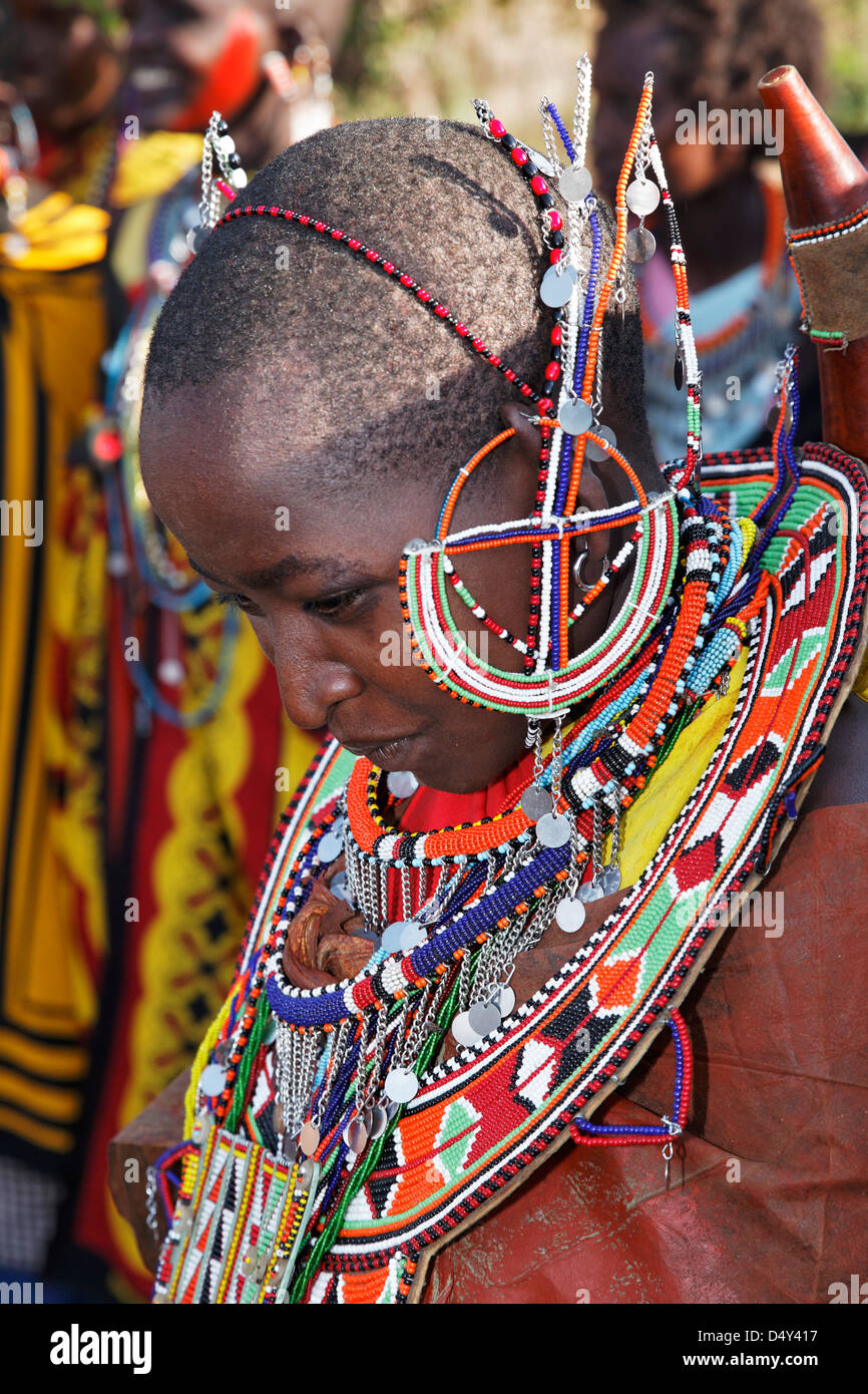 Maasai wedding hi-res stock photography and images - Alamy