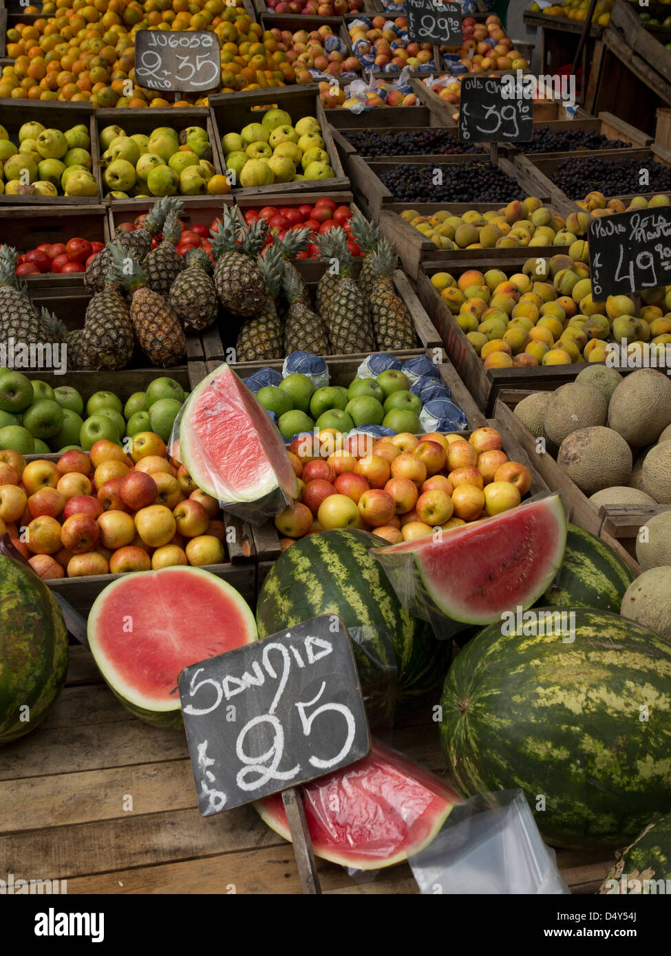 Street Market Montevideo Uruguay Stock Photos & Street Market