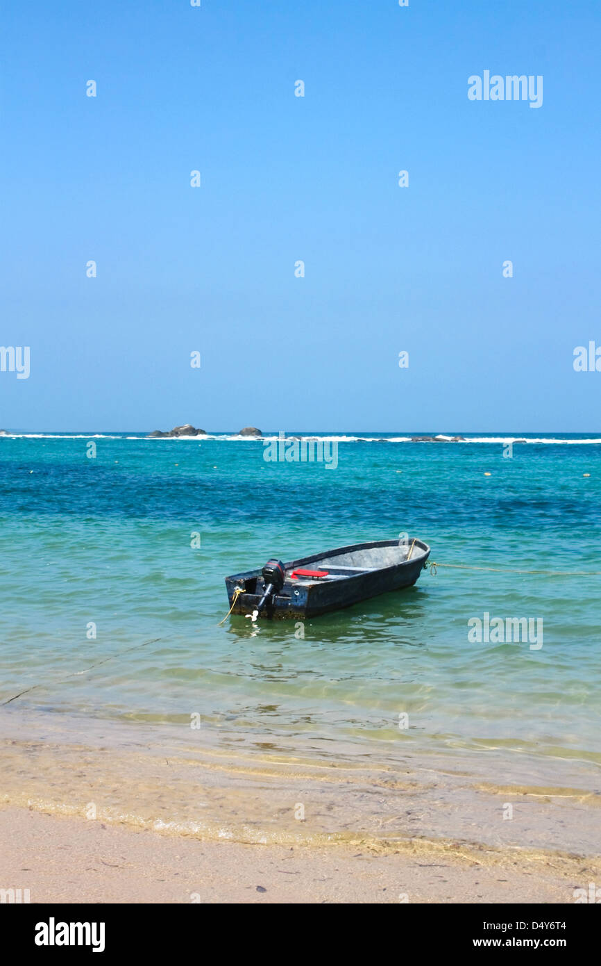 Boat on beach Stock Photo Alamy