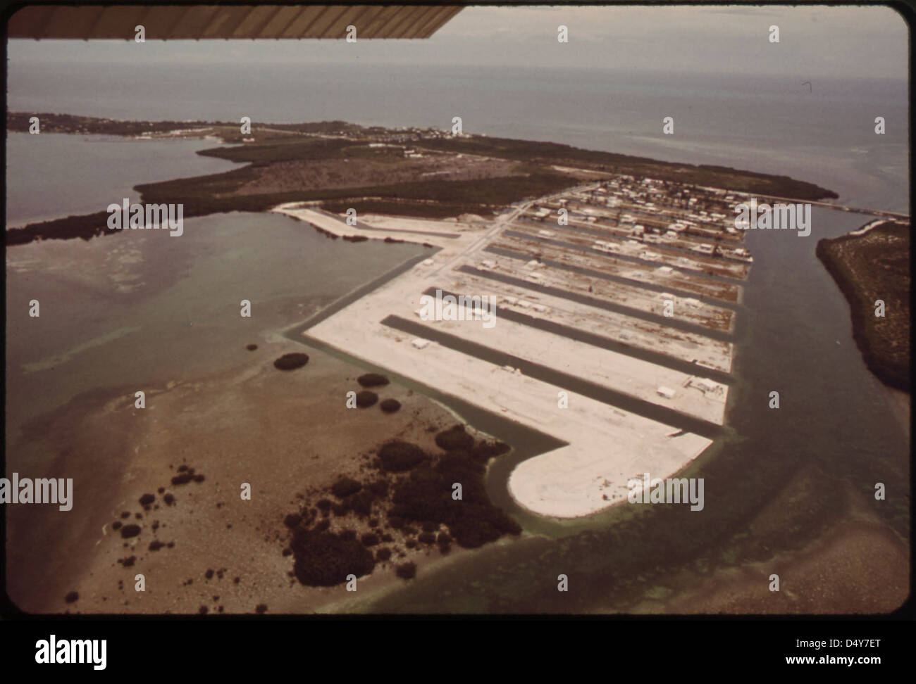 Land Development at Plantation Key in the Florida Keys Stock Photo Alamy