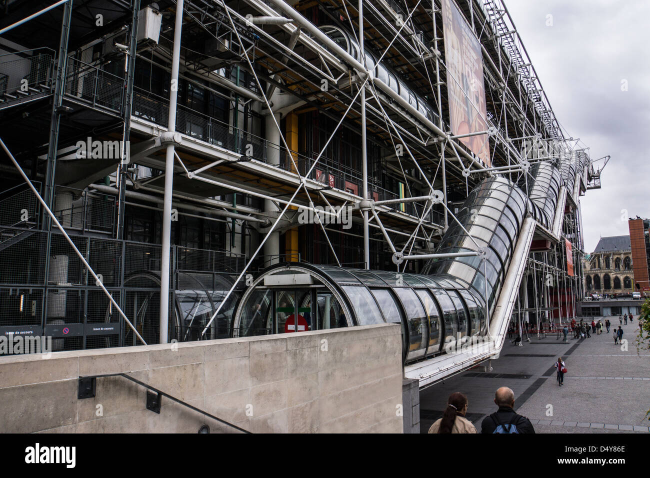 Pompidou Centre Museum in Paris France Stock Photo