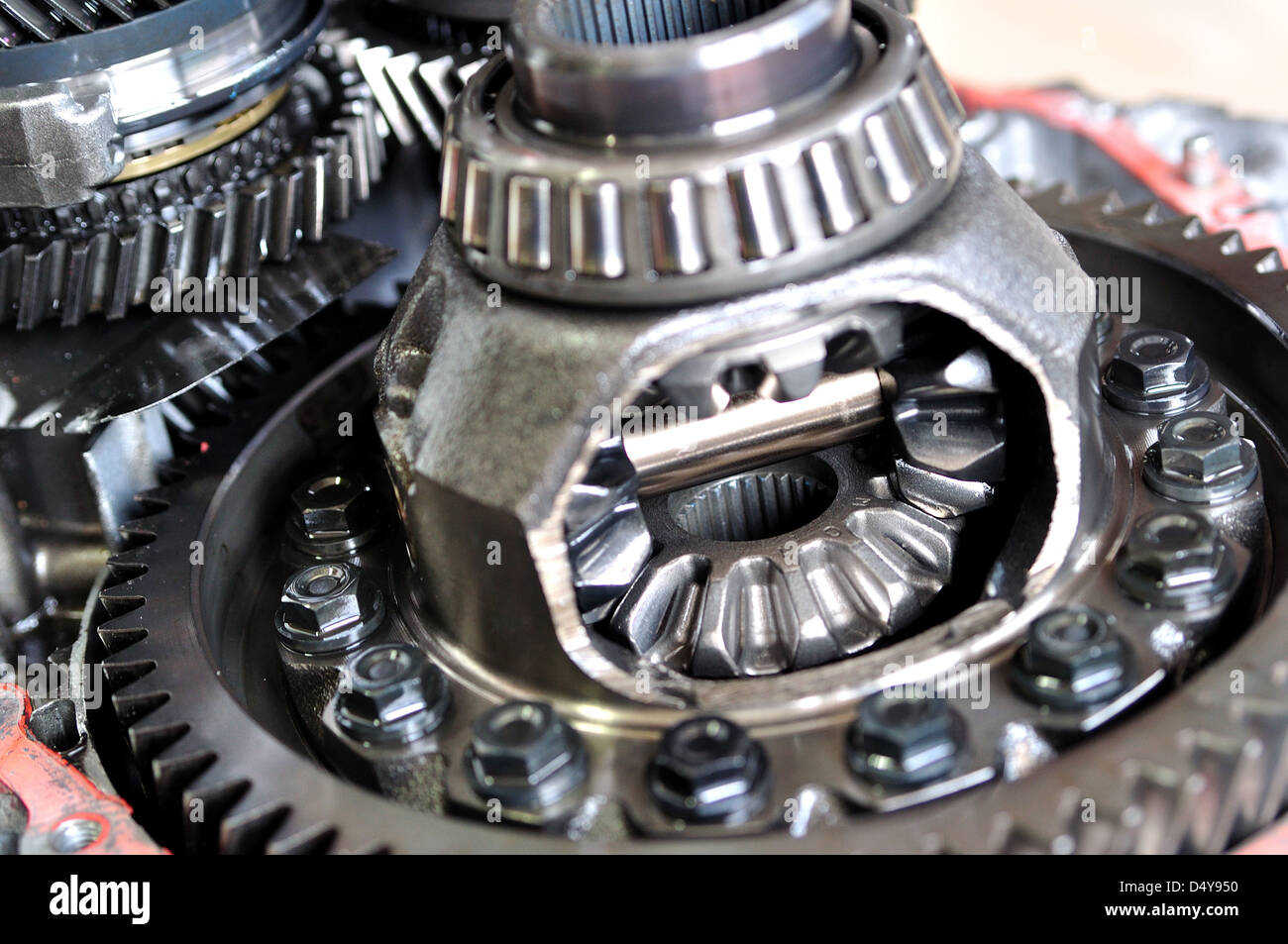 Car gearbox parts Stock Photo Alamy