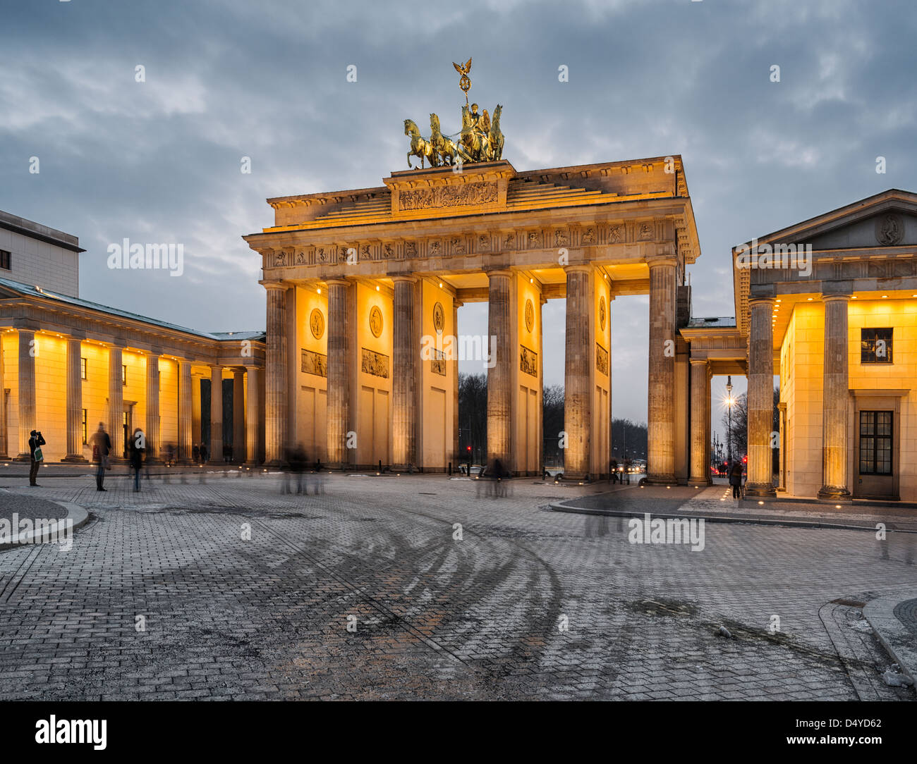 Brandenburger Tor,Brandenburg Gate,Mitte,Berlin,Germany Stock Photo