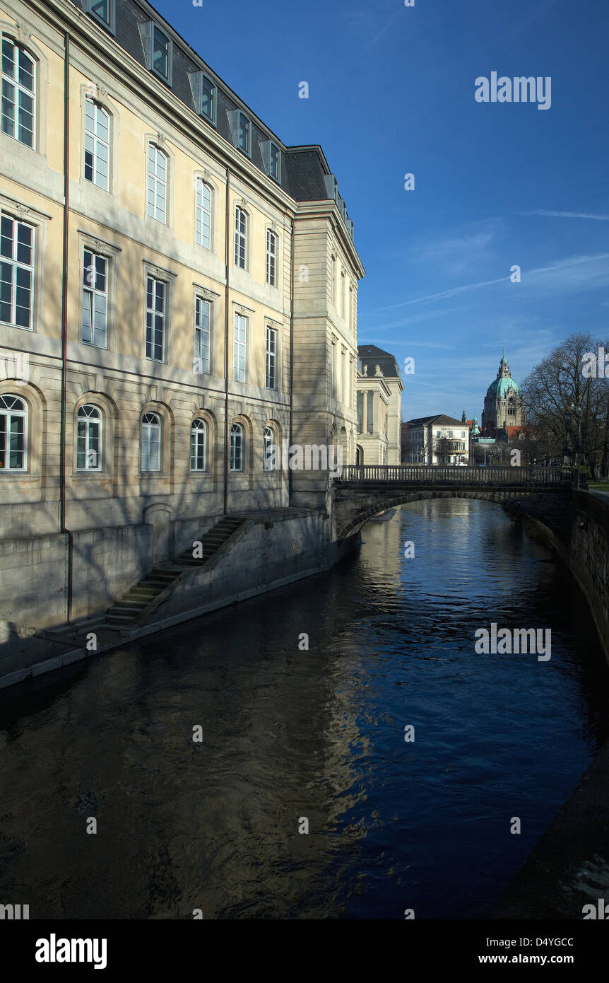 Hanover, Germany, the parliament of Lower Saxony in Leineschloss Stock Photo