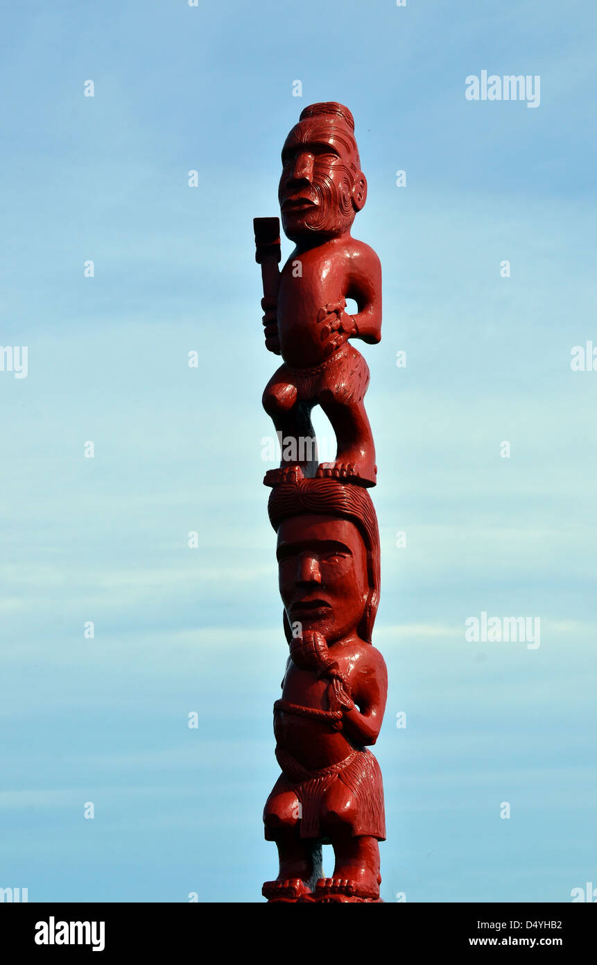 Maori Statue Culture High Resolution Stock Photography and Images - Alamy