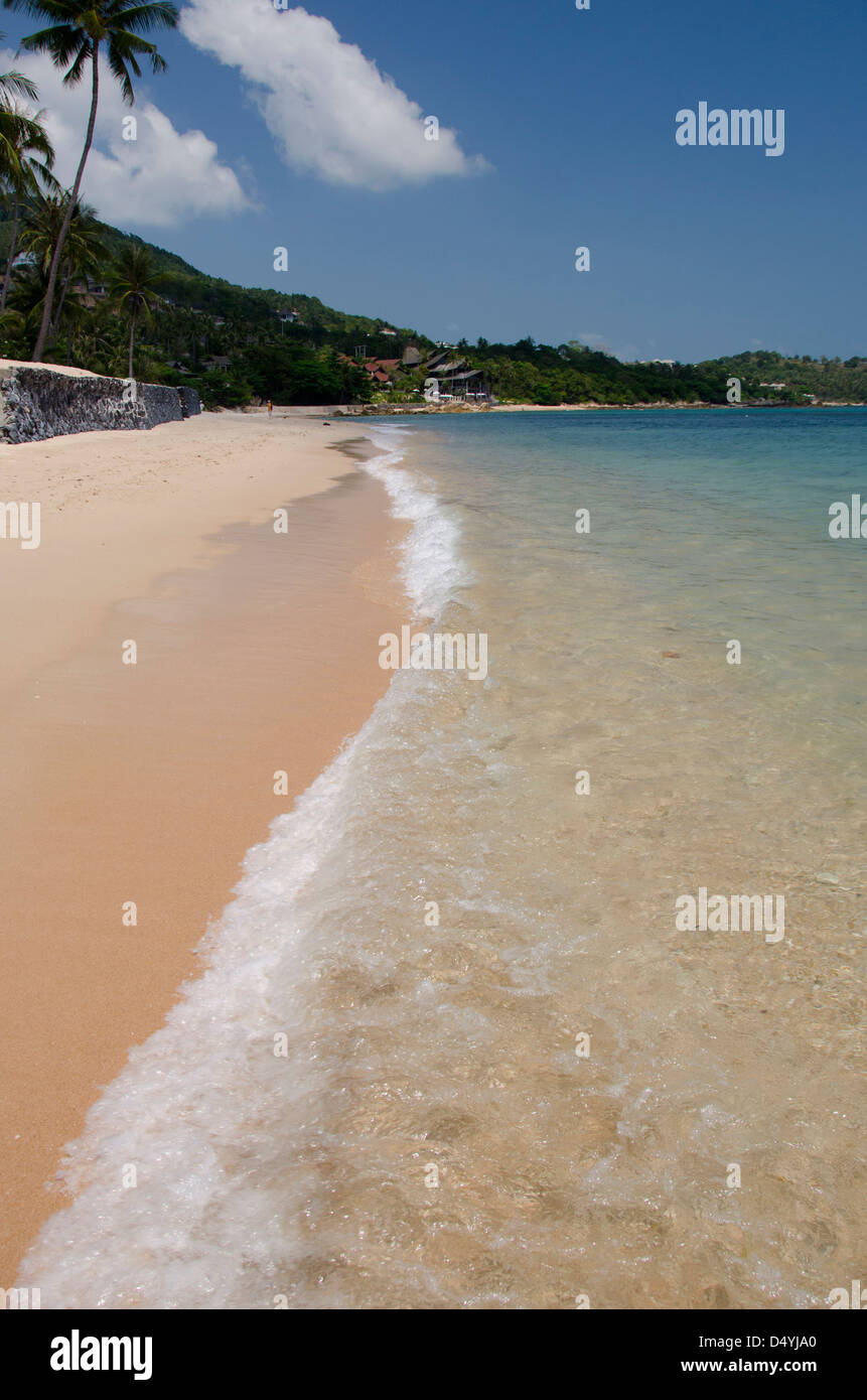 Thailand, Island of Ko Samui (aka Koh Samui), Chaweng Beach. Popular beach on the Gulf of Thailand. Stock Photo